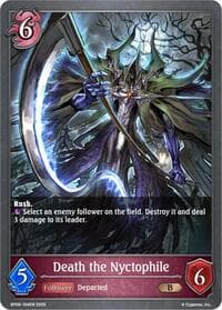 Death the Nyctophile - BP09: Duet of Dawn and Dusk - Shadowverse: Evolve card