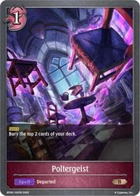 Poltergeist - BP09: Duet of Dawn and Dusk - Shadowverse: Evolve card