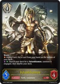 Tutankhamun - BP09: Duet of Dawn and Dusk - Shadowverse: Evolve card