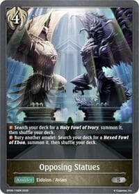 Opposing Statues - BP09: Duet of Dawn and Dusk - Shadowverse: Evolve card