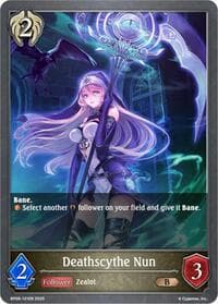Deathscythe Nun - BP09: Duet of Dawn and Dusk - Shadowverse: Evolve card