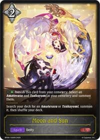 Moon and Sun - BP09: Duet of Dawn and Dusk - Shadowverse: Evolve card