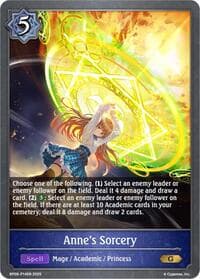 Anne's Sorcery - P14EN (Foil) - BP09: Duet of Dawn and Dusk - Shadowverse: Evolve card
