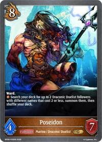 Poseidon - P25EN (Foil) - BP09: Duet of Dawn and Dusk - Shadowverse: Evolve card