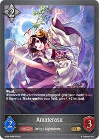 Amaterasu - P45EN (Foil) - BP09: Duet of Dawn and Dusk - Shadowverse: Evolve card