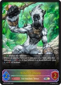 White Vanara (SL) - BP09: Duet of Dawn and Dusk - Shadowverse: Evolve card
