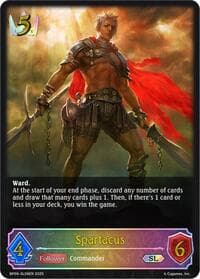 Spartacus (SL) - BP09: Duet of Dawn and Dusk - Shadowverse: Evolve card