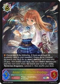 Anne, Mysterian Prodigy (SL) - BP09: Duet of Dawn and Dusk - Shadowverse: Evolve card