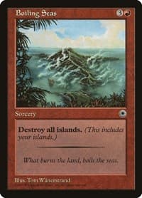 Boiling Seas - Portal - Magic: The Gathering card