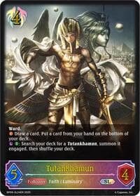 Tutankhamun (SL) - BP09: Duet of Dawn and Dusk - Shadowverse: Evolve card