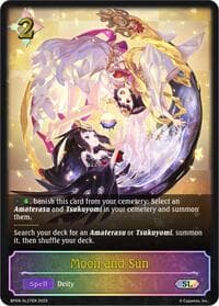 Moon and Sun (SL) - BP09: Duet of Dawn and Dusk - Shadowverse: Evolve card