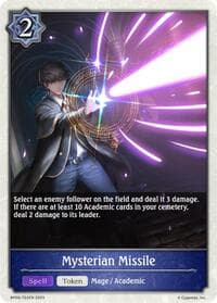 Mysterian Missile - BP09: Duet of Dawn and Dusk - Shadowverse: Evolve card