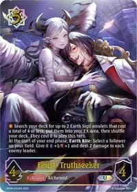 Faust, Truthseeker (U) - BP09: Duet of Dawn and Dusk - Shadowverse: Evolve card