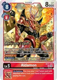 Aldamon - World Convergence Release Event Cards - Digimon Card Game card