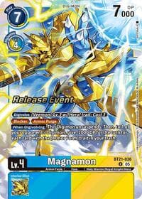 Magnamon - World Convergence Release Event Cards - Digimon Card Game card