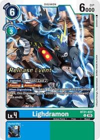 Lighdramon - World Convergence Release Event Cards - Digimon Card Game card