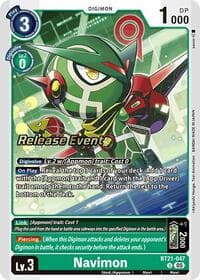 Navimon - World Convergence Release Event Cards - Digimon Card Game card