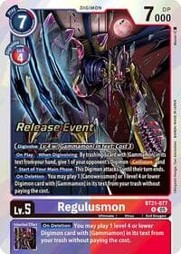 Regulusmon - World Convergence Release Event Cards - Digimon Card Game card