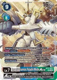 Imperialdramon: Paladin Mode ACE (World Convergence Release Event) - World Convergence Release Event Cards - Digimon Card Game card