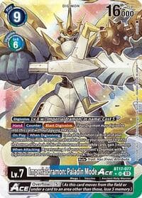Imperialdramon: Paladin Mode ACE (World Convergence Release Event Winner) - World Convergence Release Event Cards - Digimon Card Game card