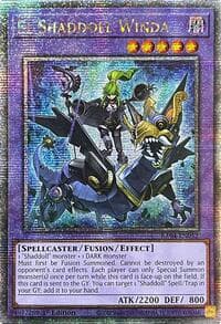 El Shaddoll Winda (Quarter Century Secret Rare) - Quarter Century Stampede - YuGiOh card