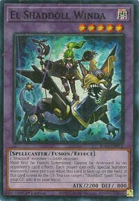 El Shaddoll Winda - Quarter Century Stampede - YuGiOh card