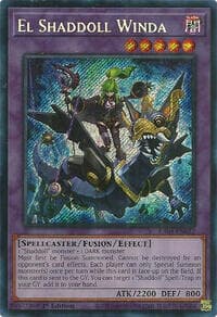 El Shaddoll Winda (Secret Rare) - Quarter Century Stampede - YuGiOh card