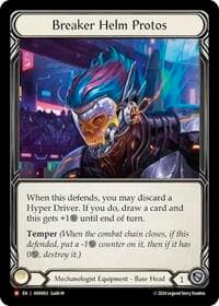 Breaker Helm Protos - Armory Deck: Maxx Nitro - Flesh and Blood TCG card