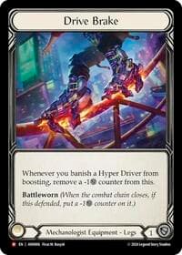 Drive Brake - Armory Deck: Maxx Nitro - Flesh and Blood TCG card