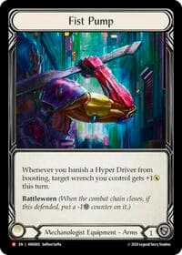 Fist Pump - Armory Deck: Maxx Nitro - Flesh and Blood TCG card