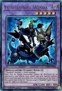 El Shaddoll Winda (PUR) - Quarter Century Stampede - YuGiOh card