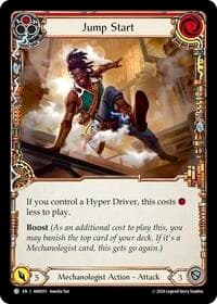 Jump Start (Red) - Armory Deck: Maxx Nitro - Flesh and Blood TCG card
