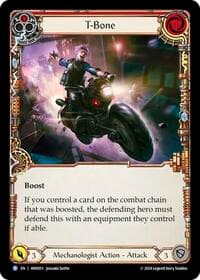 T-Bone (Red) - Armory Deck: Maxx Nitro - Flesh and Blood TCG card
