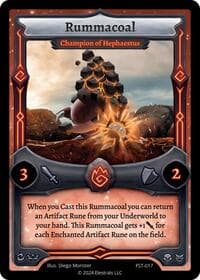 Rummacoal - Champion of Hephaestus - Divine Champions: Firestorm - Elestrals card