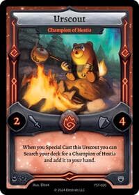 Urscout - Champion of Hestia - Divine Champions: Firestorm - Elestrals card