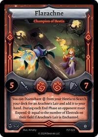 Flarachne - Champion of Hestia - Divine Champions: Firestorm - Elestrals card