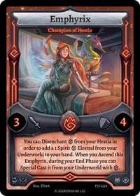 Emphyrix - Champion of Hestia - Divine Champions: Firestorm - Elestrals card