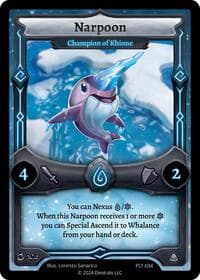 Narpoon - Champion of Khione - Divine Champions: Firestorm - Elestrals card