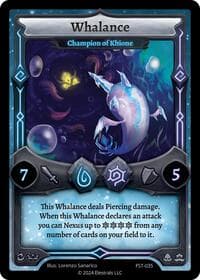 Whalance - Champion of Khione - Divine Champions: Firestorm - Elestrals card