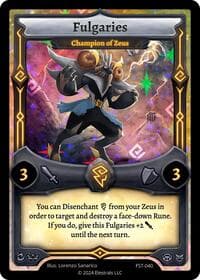 Fulgaries - Champion of Zeus - Divine Champions: Firestorm - Elestrals card