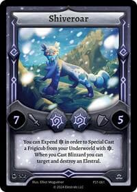 Shiveroar - Divine Champions: Firestorm - Elestrals card