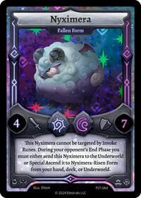 Nyximera - Fallen Form - Divine Champions: Firestorm - Elestrals card