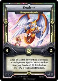 Exaltus - Champion of Apollo - Divine Champions: Firestorm - Elestrals card