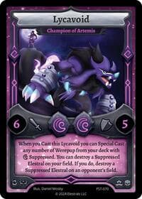 Lycavoid - Champion of Artemis - Divine Champions: Firestorm - Elestrals card