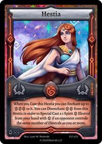 Hestia - Divine Champions: Firestorm - Elestrals card