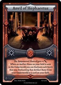 Anvil of Hephaestus - Divine Champions: Firestorm - Elestrals card