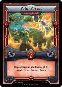 Foloi Forest - Burning Woods - Divine Champions: Firestorm - Elestrals card