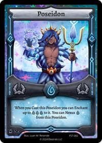 Poseidon - Divine Champions: Firestorm - Elestrals card