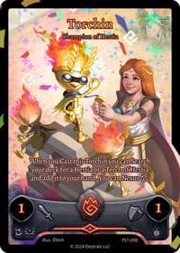 Torchin - Champion of Hestia (Full Art) - Divine Champions: Firestorm - Elestrals card