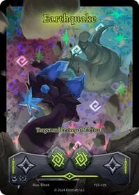 Earthquake (Full Art) - Divine Champions: Firestorm - Elestrals card
